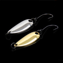 wholesale small metal lure fishing bait spoon metal spoon lure artificial fishing tackle 16pcs 2024 - buy cheap