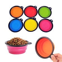 Collapsible Silicone Dog Bowl Portable Dog Food Feeding Container Outdoor Travel Pet Feeding Bowl Water Drinking Bottle For Dog 2024 - buy cheap