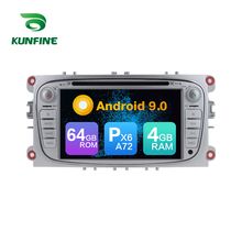 Android 9.0 Core PX6 A72 Ram 4G Rom 64G Car DVD GPS Multimedia Player Car Stereo For FORD Focus 2007-2010 Radio Headunit 2024 - buy cheap