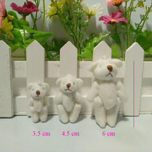 Free shipping 100pcs/lot 4.5cm 6cm small lovely Stuffed plush Teddy bear best gift for children ,Promotional items  t 2024 - buy cheap