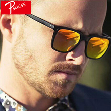 Psacss Square Vintage Sunglasses Men Goggle Brand Designer Mirror Sun Glasses Men's Handsome Rivet Sunglass gafas de sol hombre 2024 - buy cheap