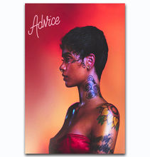 New Kehlani Advice Pop Music Beauty Girl-Silk Art Poster Wall Sicker Decoration Gift 2024 - buy cheap