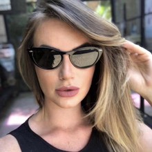 Gafas de sol de leopardo de pasarela de moda para mujer 2019 nuevas gafas de sol tipo Ojo de gato de marca de lujo para mujer gafas de sol Vintage UV400 2024 - compra barato