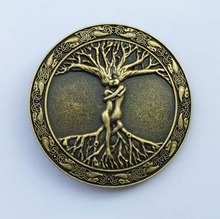 Hebilla de cinturón de árbol de la vida de bronce 2024 - compra barato