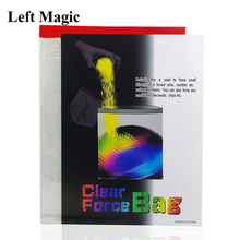 1 Pcs Clear Force Bag Magic Tricks Close Up Magic Illusion Mentalism Stage Magic Props Street Accessories 2024 - buy cheap