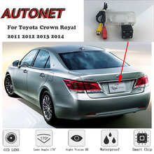 Câmera de visão traseira autonet hd, visão noturna, para toyota crown royal 2011 2012 2013 2014/placa de licença 2024 - compre barato