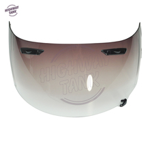 Viseira para capacete de motocicleta, capa marrom de lente para capacete arai rr5 wireless 2024 - compre barato