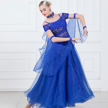 Vestidos Da Competição de Dança de salão de baile Mulheres Vestidos de baile De Valsa Flamenco Ballroom Competição Vestido da Dança Valsa 2024 - compre barato