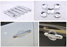 Для Toyota RAV4 5 двери 2006-2013 Высокое качество Abs хромированная Автомобильная дверная ручка + чаша Чаша крышки автомобильные аксессуары 2024 - купить недорого
