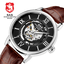 shark brand luxury original For men watches automatic mechanical watches leather military watches For men Relojes Masculino 2024 - buy cheap