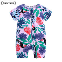 SR411-Pelele informal de algodón para bebé, ropa con estampado Floral de dibujos animados, para recién nacido de 0 a 24 meses 2024 - compra barato