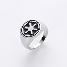 Лидер продаж, модное кольцо в стиле ампир, серебряное кольцо с эмалью для мужчин, коллекция, обручальное кольцо, подарок, модные ювелирные изделия, мужские кольца 2024 - купить недорого