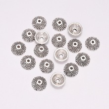 20pcs/Lot 10mm Bead Caps For Jewelry Bead Caps End Alloy Receptacle Flower Torus DIY Spaced Apart Jewelry Accessories 2024 - buy cheap