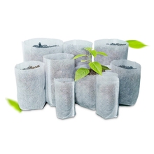 Sacos plantios de viveiro de tecidos, sacos plantios de jardinagem # h0vh #100 unidades 2024 - compre barato