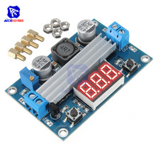 LTC1871 Boost Step Up Module Power Supply LED Voltmeter Digital Red LED Display Board DC-DC 100W 3-35V 12V to 3.5-35V Heat Sink 2024 - buy cheap