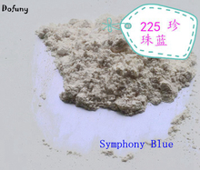 #225Blue Mermaid Nail Glitter Pearlescent Powder For Nail Polish Flash Pearlescent eyeshadow powder Soap dye mica/pearl powder 2024 - buy cheap