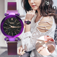 Relógio de pulso das senhoras do vestido de quartzo da malha do aço inoxidável das mulheres da marca superior de luxo relógios mulher esportes relógio de negócios montre femme 2024 - compre barato