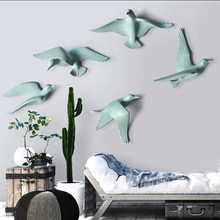 Nautical 3D Resin Wall Art Hanging Flying Seagull Wall Plaques 2024 - buy cheap