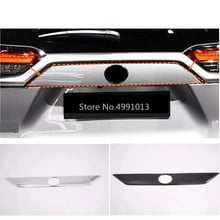 For Toyota RAV4 2019 2020 car cover styling trunk lid cover molding rear back door tail gate trim sticker 1pcs 2024 - buy cheap