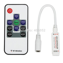 9 Keys Mini RF Wireless 5-24V RGB remote controller for LED module and LED strip lights, Untra slim, 144Watts output 10set/lot 2024 - buy cheap