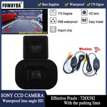 FUWAYDA envío gratis inalámbrico HD CCD vista trasera de marcha atrás de coche con guía la cámara de línea para Kia Forte / Hyundai Verna Solaris Sedán 2024 - compra barato