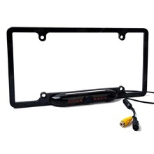 USA Canada Car License Plate Frame Rear View Rearview Camera Universal 8 LEDNight Vision Camera 135 degree 2024 - buy cheap