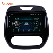 Seicane-Radio Multimedia con GPS para coche, Radio con reproductor, Android, 2DIN, Captur para Renault CLIO Samsung QM3, Manual A/C 2011-2016 2024 - compra barato