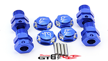 GTB racing cnc machined alloy Wheel nut & Axle extender   for losi 5ive t kmx2 ,rovan lt 2024 - buy cheap