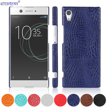 For Sony Xperia XA1 Crocodile Skin Leather Shockproof Case G3116 G3112 G3121 G3123 G3125 Ultra Thin Fundas XA 1 Hard PC Cover 2024 - buy cheap