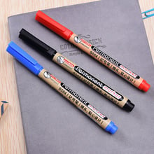 1pc Deli Permanent Oil Marker Pens Tires CD Fabric Waterproof Art Painting Drawing School Office Supply Stationery Graffiti Pen 2024 - buy cheap