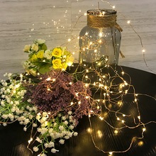 Candle string Home Decor For Christmas/Wedding/Party Lights  Outdoor Not Waterproof Led Lamp 9 Colors Led String Battery 2024 - buy cheap