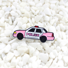 pink cop car pin fashion Cool girl Lovely soft Enamel needle Denim backpack shirt sweater personality badge Fashion Accessories 2024 - buy cheap