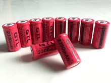 16340 перезаряжаемая литиевая батарея 2300 мАч батарея для фонарика 3,7 В перезаряжаемая литиевая батарея фонарик батарея 2024 - купить недорого
