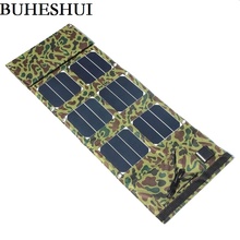 BUHESHUI Foldable 40W Solar Panel Charger /Mobile Phone Charger USB 5V+DC18V Output For 12V Battery Charger Free Shipping 2024 - buy cheap