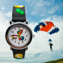 Children Sports parachute watch children gifts kids quartz watches boys girls clock learn to time kids watches for baby gift 2024 - buy cheap