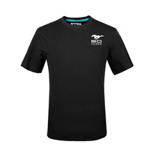 Camiseta Mustang de 50 años para hombre y mujer, ropa de algodón con cuello redondo, de verano, nuevo diseño 2024 - compra barato