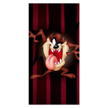 Hot Sale!Tasmanian Devil&Taz Background Printed Soft Bamboo Fiber Sport Drying Washcloth&Bath Towels for Adults_Size:35CMX70CM 2024 - buy cheap