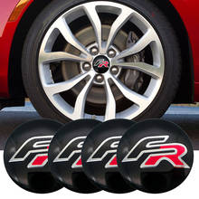 4 шт. FR формула гоночного автомобиля логотип 56 мм ступица колеса наклейка с эмблемой для автомобиля для BMW SEAT Ibiza Leon Altea автомобиль ABARTH Стайлинг 2024 - купить недорого