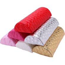 Soft Sponge Nail Art Pillow with PU Leather Cushion for Nail Manicure Salon Hand Arm Rest Holder Nail Art Tools 2024 - buy cheap