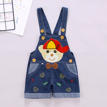 IENENS Kids Baby Jumpsuit Girls Pants Denim Shorts Jeans Overalls Toddler Infant Girl Playsuit Clothes Clothing Short Trousers 2024 - buy cheap