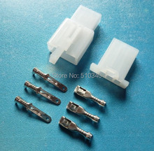 200 set total 1600pcs 2.8mm 3 Way/pin Electrical Connector Kits Male Female socket plug for Motorcycle Car ect. 2024 - buy cheap