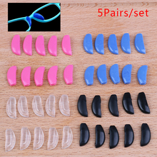 5 par/set de almohadillas nasales antideslizantes de silicona herramienta de reparación de almohadillas nasales para gafas de sol accesorios de gafas 2024 - compra barato