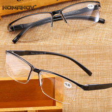 Classical Optics Eyebrow fashion spring leg Frame Men Women Reading Glasses +0.75 +1.25 +1.5 +2.00 +1.75 TO +4 with Case 2024 - buy cheap