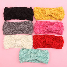 wholesale Crochet Headband for Girl Hair Accessories Ear Warmers Knit Head Wrap Girl Turban Headband 200pcs/lot 2024 - buy cheap