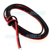 Cable de extensión aislado para tira led, cable eléctrico de cobre estañado de 2 pines, color rojo y negro, 50m, 12V, 3528, 5050 2024 - compra barato