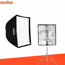 Godox-guarda-chuva portátil speedlight para estúdio, flash, 60x60cm, softbox, luz 2024 - compre barato