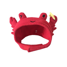 Pet Dog Halloween Costume Cap Lovely Hat For Puppy Teddy Red Crab Dog Cat Grooming Accessories Apparels 2024 - buy cheap