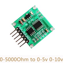 Potentiometer Resistance To Voltage Module 0-5000 Ohm To 0-10V 0-5V Linear Transformation Transmitter Data acquisition SC09 2024 - buy cheap