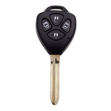 4 кнопки Замена дистанционного ключа корпус чехол для Toyota Camry с Uncut ключ пустой Fob ключ крышка 2024 - купить недорого