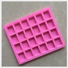 New 24-Cavity DIY Rectangular Form Silicone Soap Mold Ice Chocolate Cake Molds Baking Tools 2024 - buy cheap